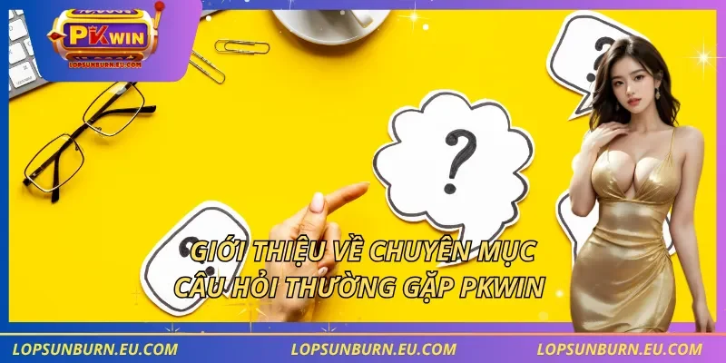 Giới thiệu về chuyên mục câu hỏi thường gặp PKWIN